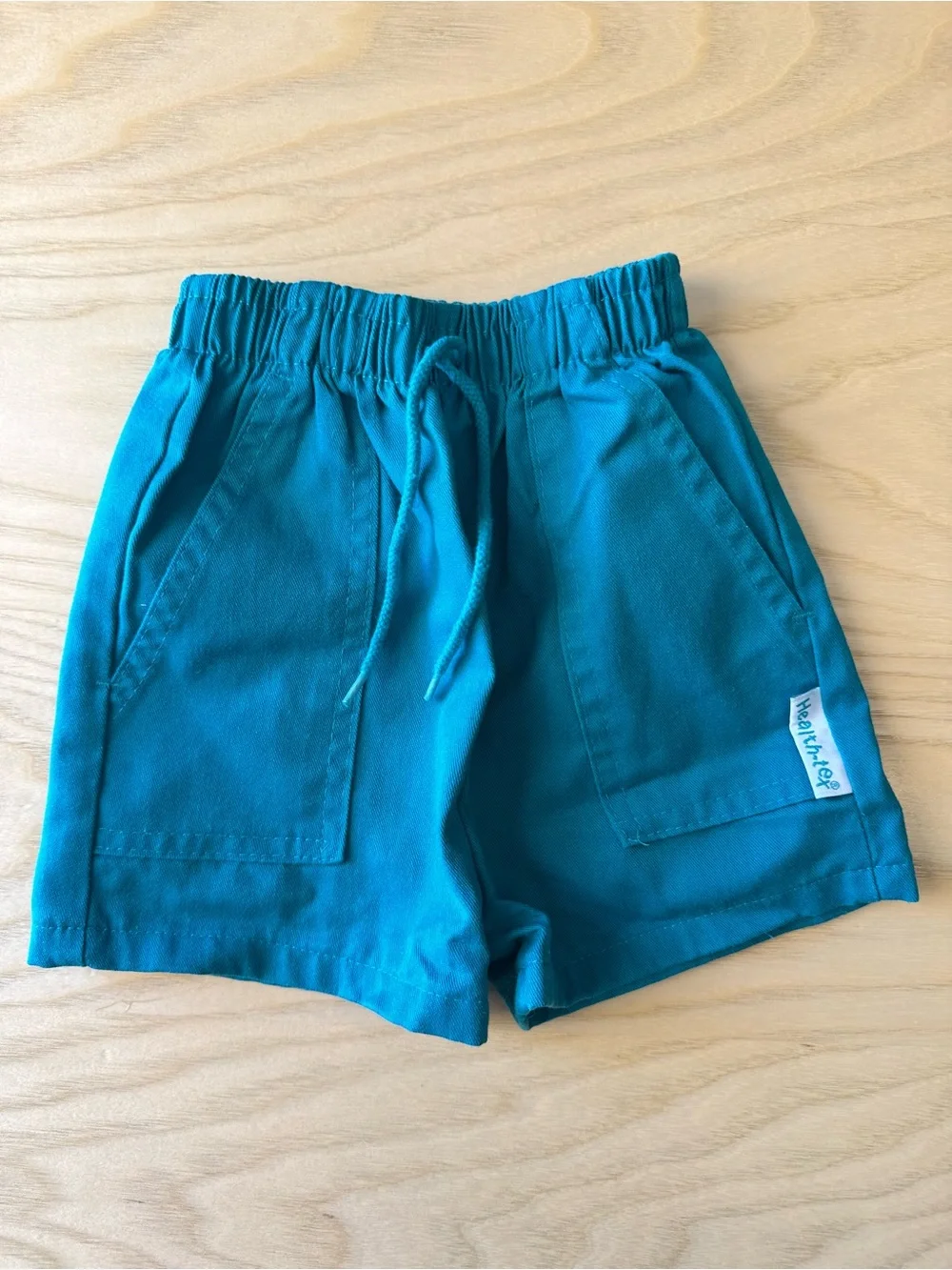 Vintage Health-Tex kids blue shorts 18 month